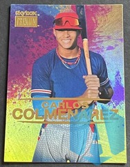 2021 Skybox Metal Universe Champions Carlos Colmenarez RC #S-24 Premium